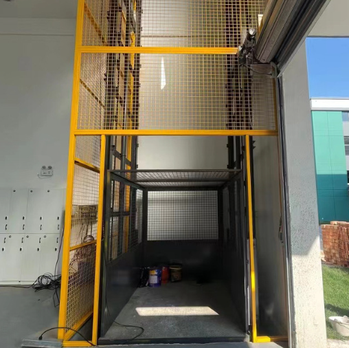 北京导轨式升降机助力物流园破解运输难题