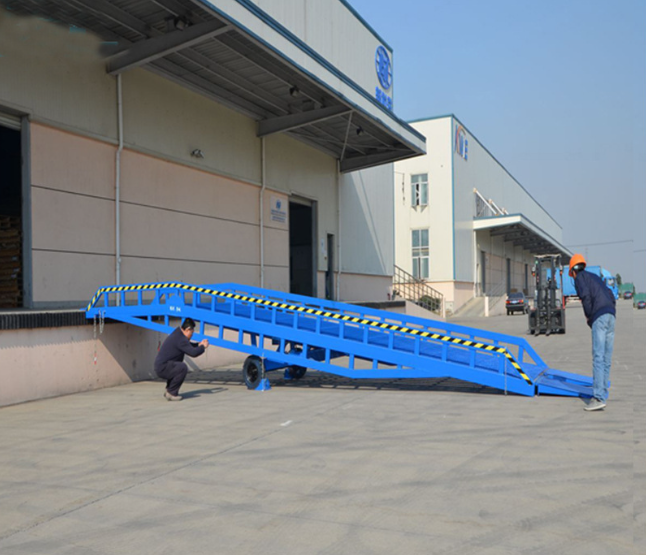 北京移动式登车桥应用